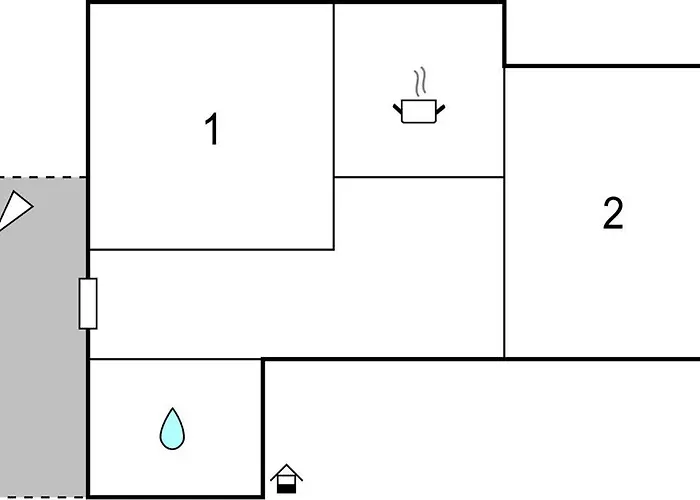 Kraljice Jelene アパート *